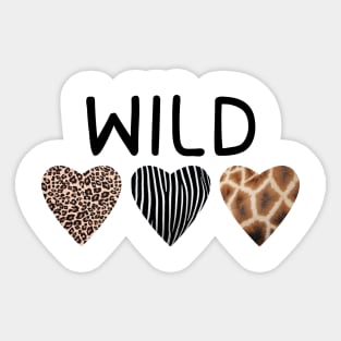 Wild | Animal prints Sticker